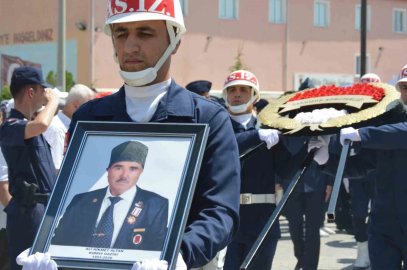 Kıbrıs Gazisi Ali Hikmet Altan son yolculuğuna uğurlandı
