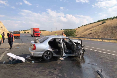 Malatya’da üç aracın karıştığı kazada 8 kişi yaralandı
