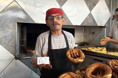 Eskişehir’de soyadıyla mesleği özdeşleşen simit ustası

