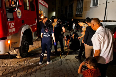 Çorum’da ayağı mazgala sıkışan çocuğu itfaiye kurtardı
