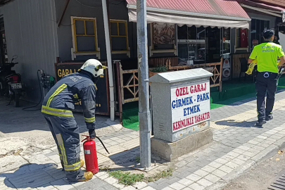 Aşırı sıcaklar ve yüksek elektrik tüketimi elektrik panolarında yanmaya yol açıyor
