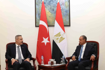 Bakan Fidan, Mısır Dışişleri Bakanı Abdelatty ile bir araya geldi
