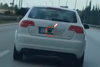 Otoyolda plaka gizleyerek seyreden araca 140 bin TL ceza
