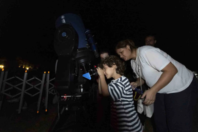 Mersinliler Perseid Meteor Yağmurunu Darısekisi’nde izledi
