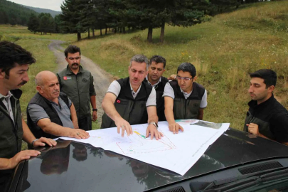 Sarıkamış’ta orman çalışmaları masaya yatırıldı: Bölge Müdürü Karakurt’tan sahalarda inceleme
