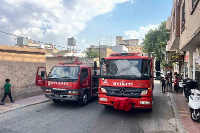 Kilis’te metruk evde yangın
