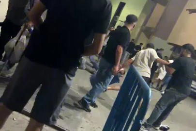 Acil servis önünde yaşanan kavga paniğe neden oldu
