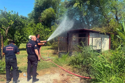 Ortaca’da kulübe yangını
