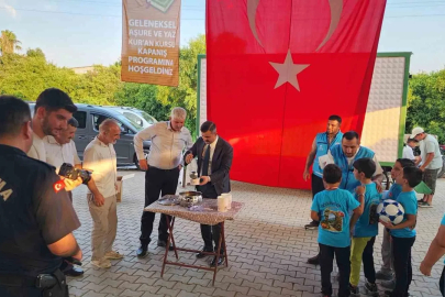 Köyceğiz Döğüşbelen’de Yaz Kur’an Kursu kapanış töreni

