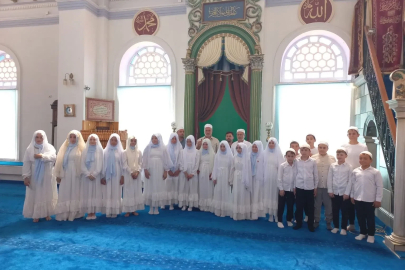 Burhaniye’de Yaz Kur’an Kursunda hatim töreni yapıldı
