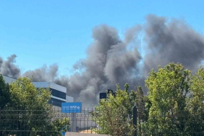Ankara’da depo yangını söndürüldü
