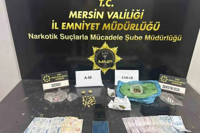 Mersin’de uyuşturucu operasyonu: 4 şüpheli tutuklandı
