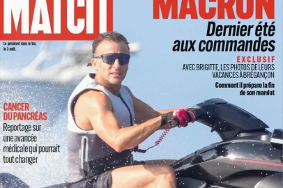 Fransa’da orman yangınları devam ederken, Macron’un jet ski ile fotoğrafı tepki çekti
