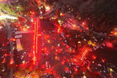 Türkiye’nin en karanlık bölgesi Topuklu Yaylası’nda yıldızlara veda
