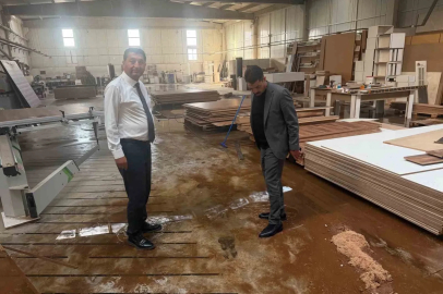 MTSO Başkan Adayı Boyraz’dan fırtınadan etkilenen OSB’ye ziyaret
