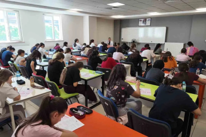 Genç KAYMEK’in LGS Deneme Sınavı’na yoğun ilgi
