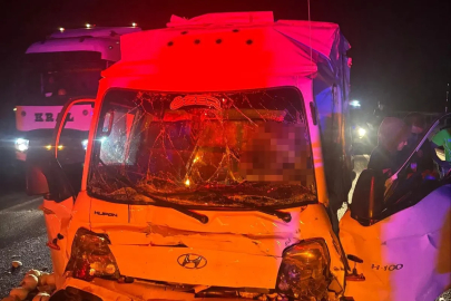 Bilecik’te yolcu otobüsü ile kamyonet çarpıştı: 1 ölü
