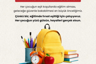 Marmaris Belediyesi’nden öğrencilere kırtasiye ve beslenme desteği
