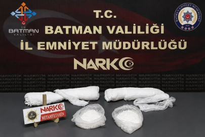 Kolundaki alçıya 1 kilo metamfetamin koyan şahıs tutuklandı
