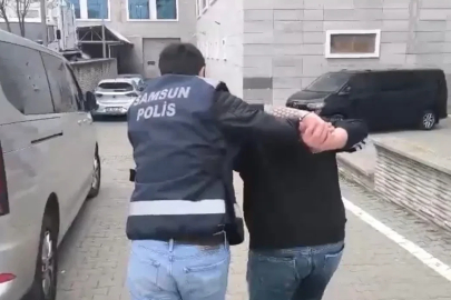 Samsun’da 8 yıl 4 ay hapis cezasıyla aranan şahıs yakalandı
