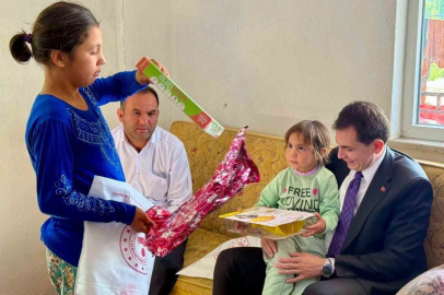 Hisarcık Kaymakamı Atam’dan Kurtdere Köyünde aile ziyareti
