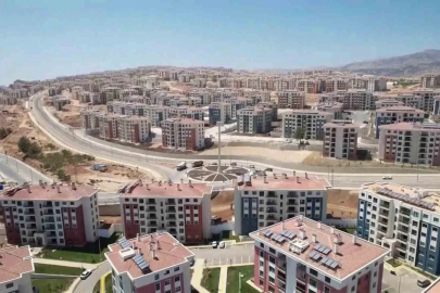 Deprem konutlarıyla yeni bir şehir inşa edildi
