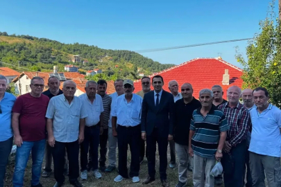 Kaymakam Kürkcü köylerin taleplerini yerinde dinledi
