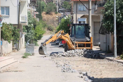 Gündoğan Mahallesi’nde yol çalışması başladı
