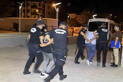 Kirveler suç örgütüne darbe: 5 şüpheli tutuklandı
