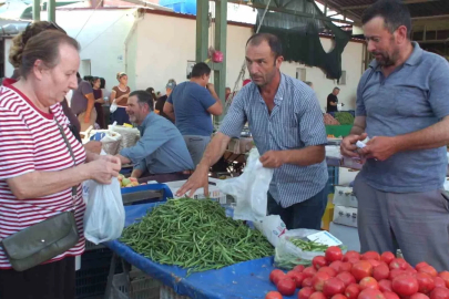 Balıkesir Burhaniye de organik ürünler pazarı kuruldu
