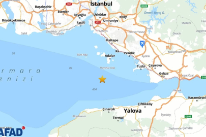 Adalar’da 3.2 büyüklüğünde deprem
