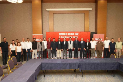 Başkan Öztürk, TMMOB Konya İKK istişare toplantısı’na konuk oldu
