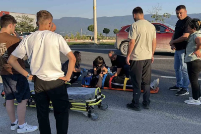 Bolu’da motosikletle otomobil çarpıştı: 2 yaralı
