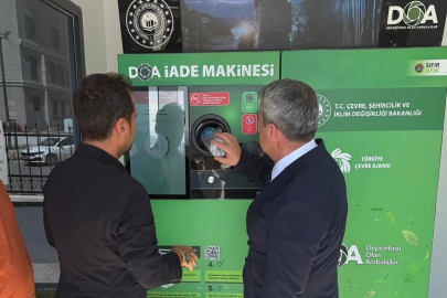 Samsun’da DOA sistemiyle 2 milyondan fazla ambalaj geri dönüşüme kazandırıldı

