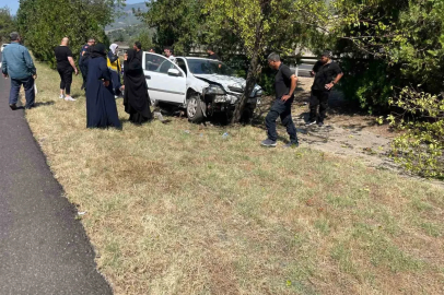 Osmaniye’de otomobil ağaca çarptı: 1 yaralı
