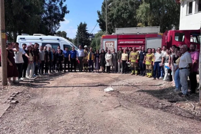 Defne İlçe Sağlık Müdürlüğü’nde yangın ve ilk müdahale eğitimi verildi

