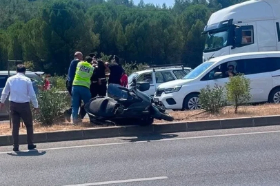Narkotik denetiminden kaçan motosikletli kıskıvrak yakalandı
