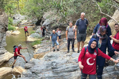 TURBELDAK’ın rotası Çıkrıkçı-Karacaali Kanyonu oldu
