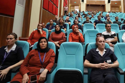 FÜ Hastanesi çalışanlarına "Sterilizasyon ve Dezenfeksiyon" eğitimi
