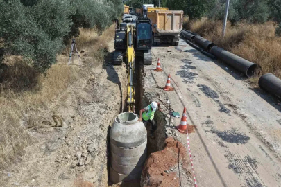 Milas Menteş’te kanalizasyon altyapısı için ilk adım atıldı
