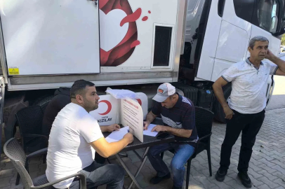 Şuhut’ta kan bağışı kampanyası yoğun ilgi gördü
