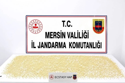 Mersin’de 3 bin 760 uyuşturucu hap ele geçirildi
