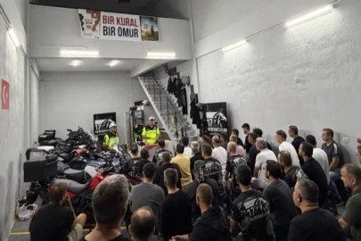 Çanakkale’de motosikletlilere denetim
