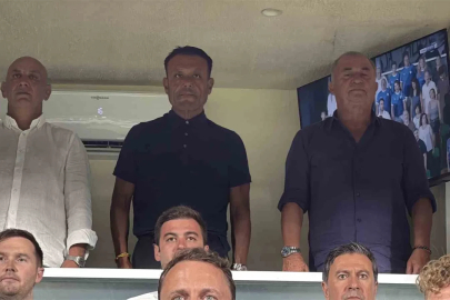 Fatih Terim, Muğla derbisini tribünden takip etti
