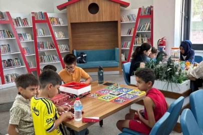 Aydın’da çocuklar zeka oyunlarıyla hem düşündü hem eğlendi
