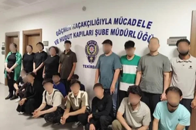 Kamyonette 19 düzensiz göçmen yakalandı: Sürücü tutuklandı
