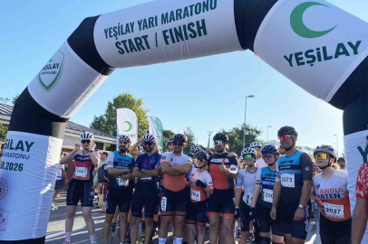 Yeşilay Yarı Maratonu başladı
