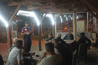 Bilecik’te köy sakinlerine yangın ve dolandırıcılık uyarısı
