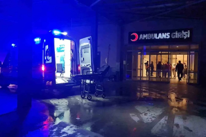 Minibüs tarlaya uçtu: 1 ölü, 2 yaralı
