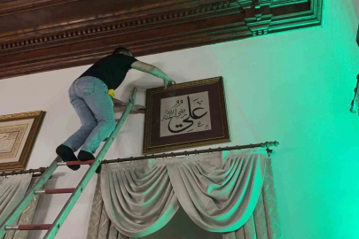Üftâde Hazretleri’nin makamında baskı levhaları yeniden tefriş edildi
